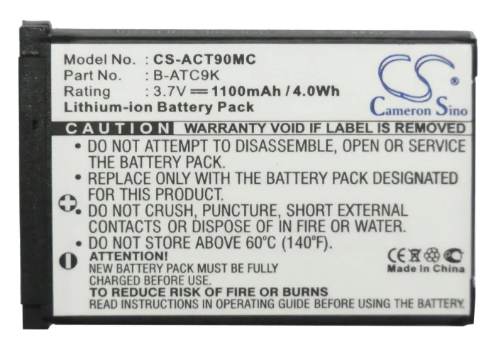 BP-ACT90MC : Replaces Oregon Scientific  B-ATC9K-JWP and others, CS-ACT90MC - Image 5