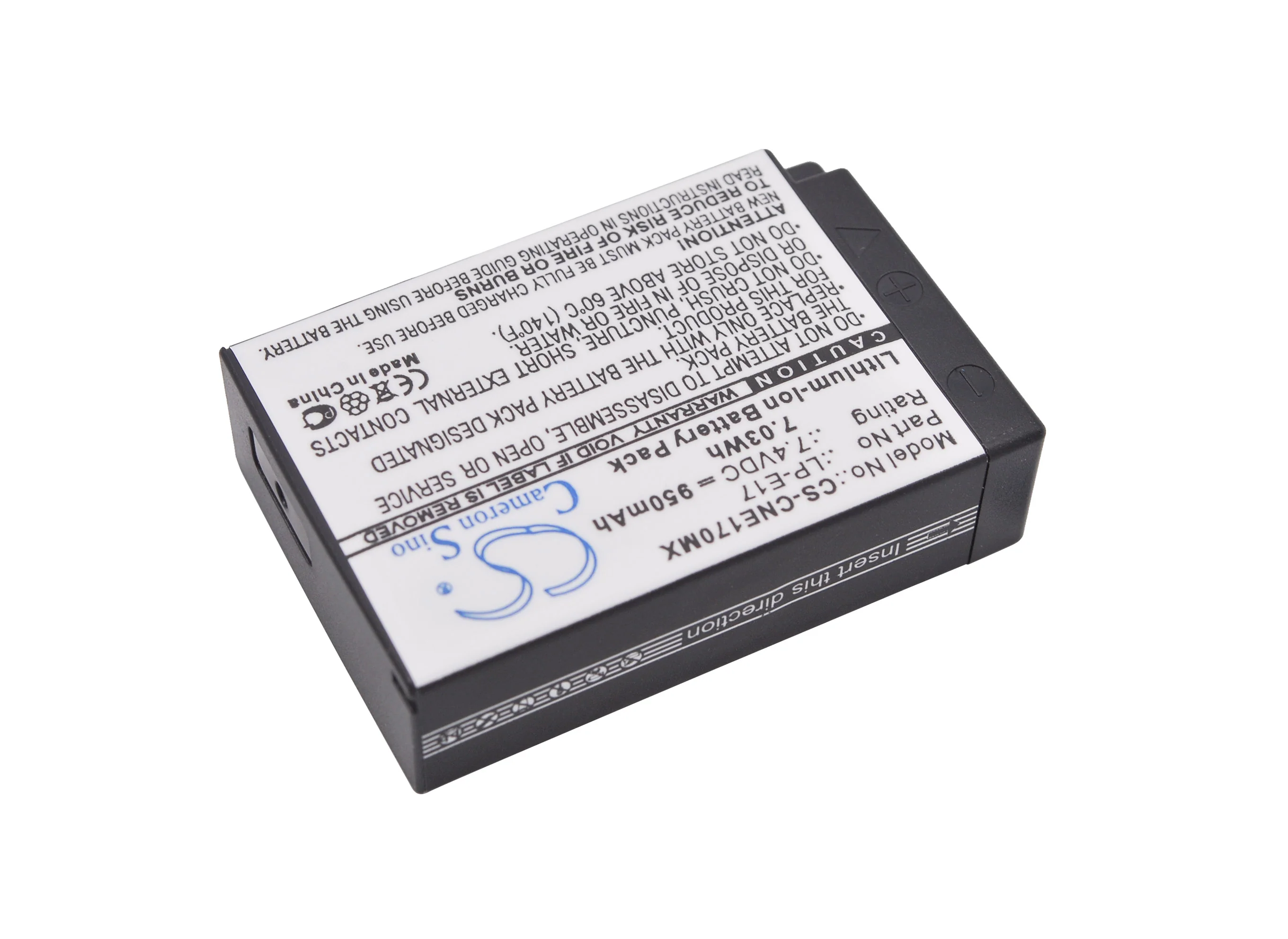BP-CNE170MX : Replaces Canon LP-E17 - Image 2