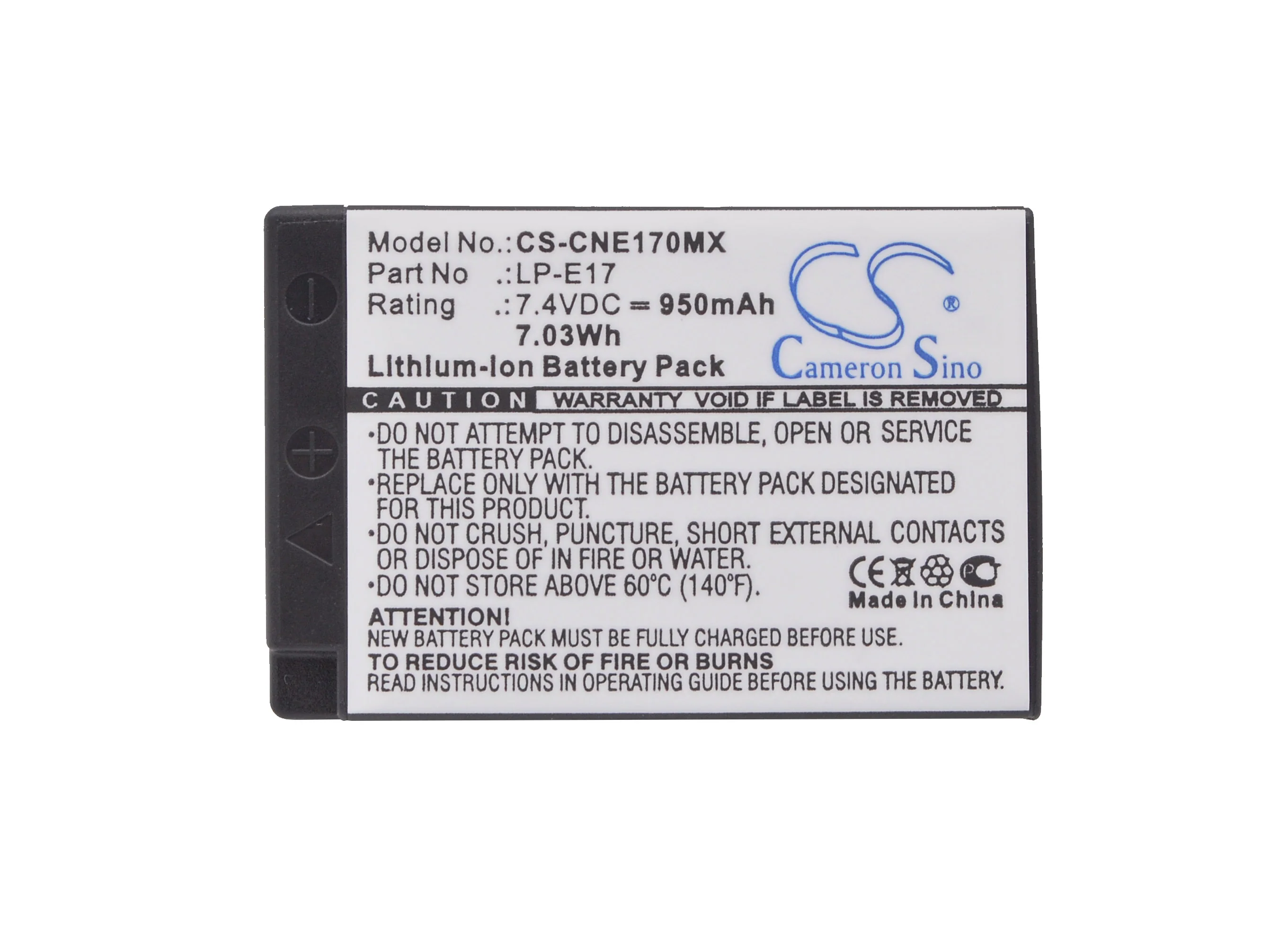 BP-CNE170MX : Replaces Canon LP-E17 - Image 5