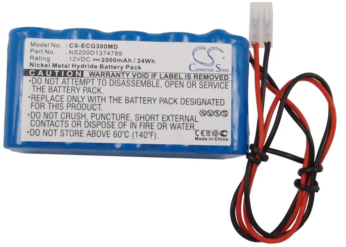 BP-ECG300MD :  Battery for Cardipia  ECG-300A and other models - Image 6