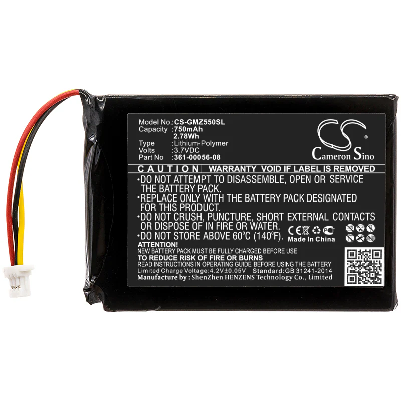 BP-GMZ550SL : Replaces Garmin 361-00056-08, for DriveSmart 5, 55, 65 - Image 3