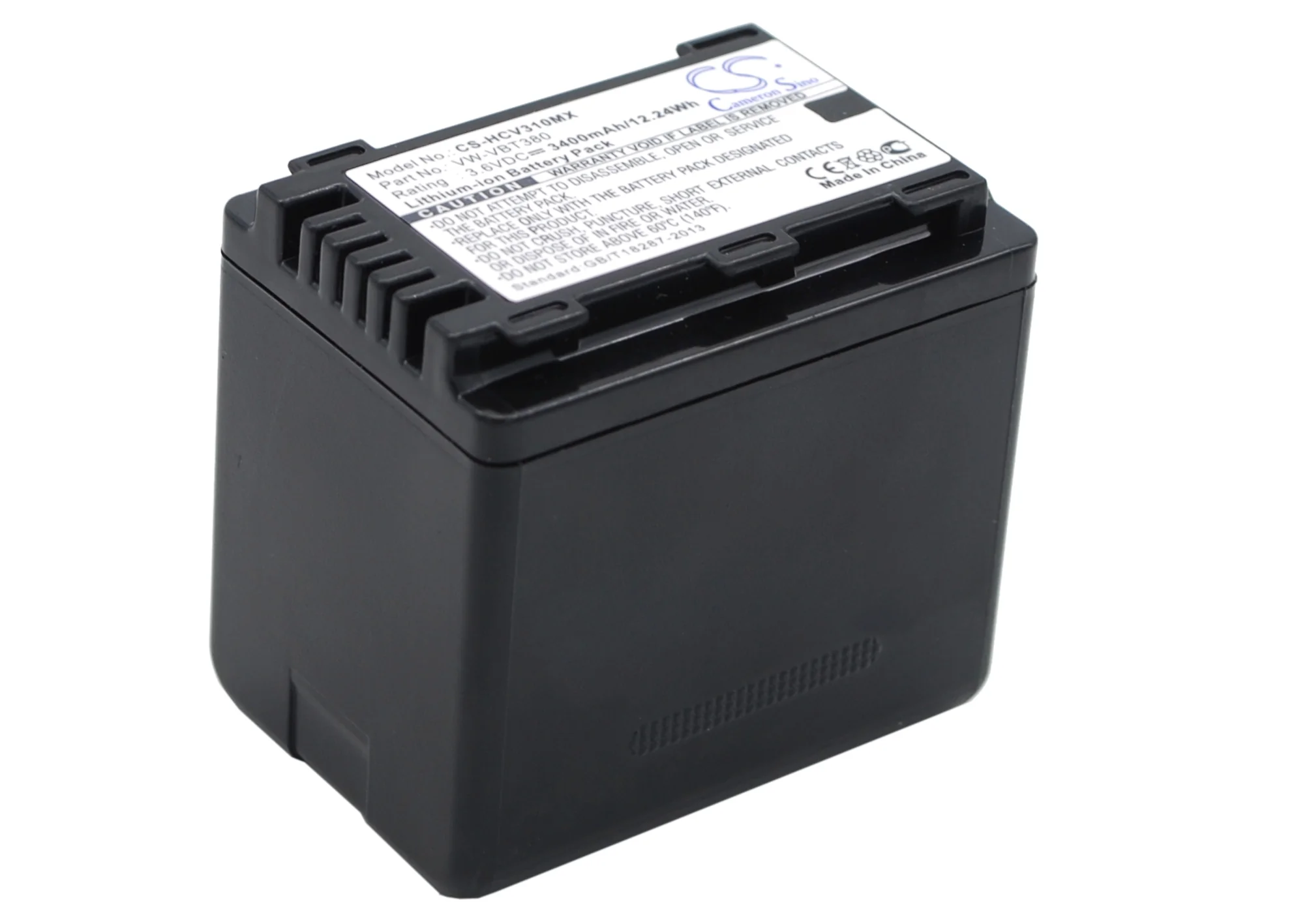 BP-HCV310MX : Replaces Panasonic  VW-VBT190 - Image 3