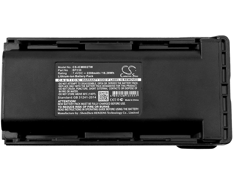 BP-ICM802TW : Replaces ICOM  BP-254 and others - Image 5