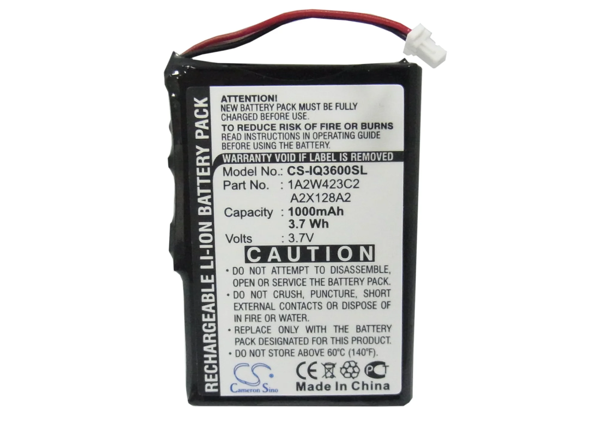 BP-IQ3600SL : Replaces Garmin  A2X128A2 and others - Image 5