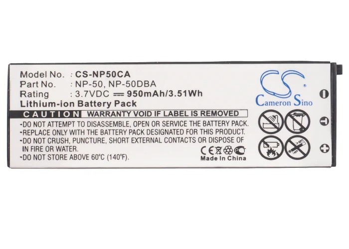 BP-NP50CA : Replaces Casio  NP-50DBA and others - Image 5