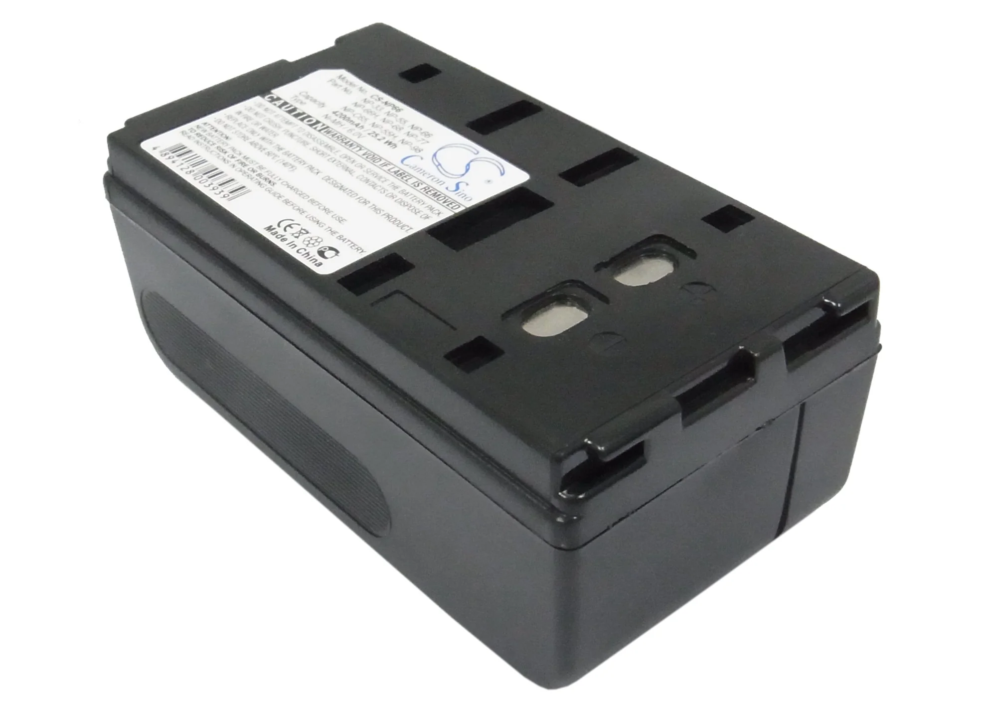 BP-NP66 : Battery for PANASONIC VW-VBS2E and other models