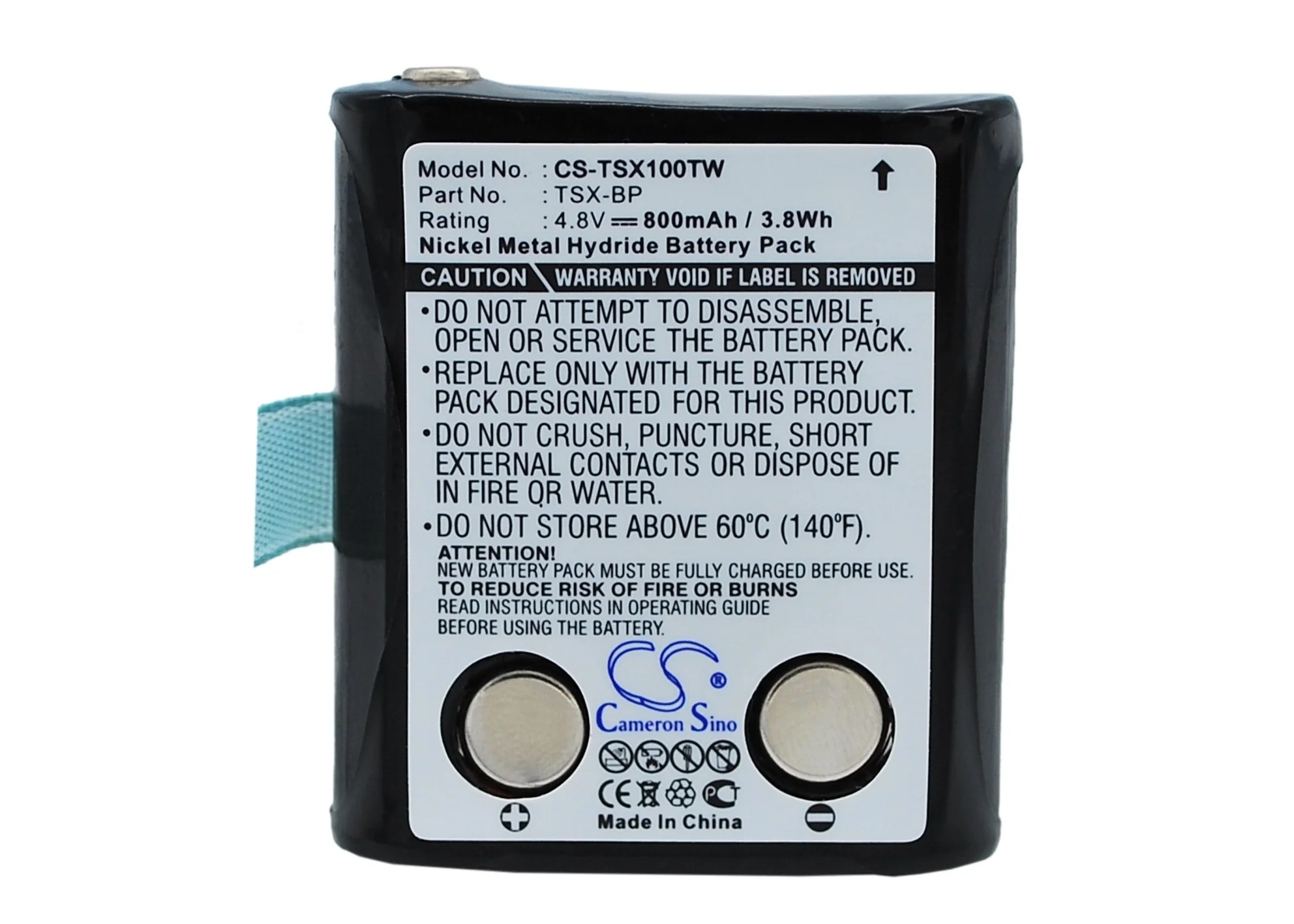 BP-TSX100TW : Battery for Doro WT86