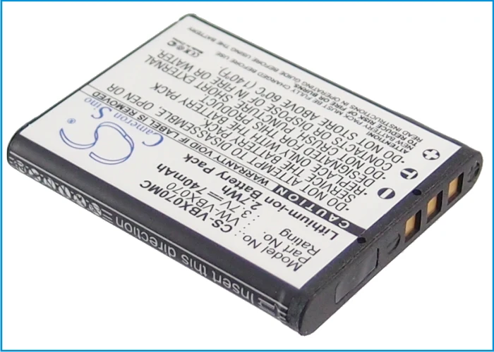 BP-VBX070MC : Replaces Panasonic  VW-VBX070-W and others - Image 2