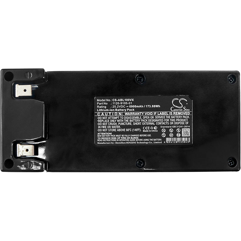 CS-ABL100VX : Battery for Wiper Walker, Ciiky XH, Blitz X and others - Replaces Ambrogio 1126-9105-01, CS-C0106-1, CS C0106/1 - Image 3
