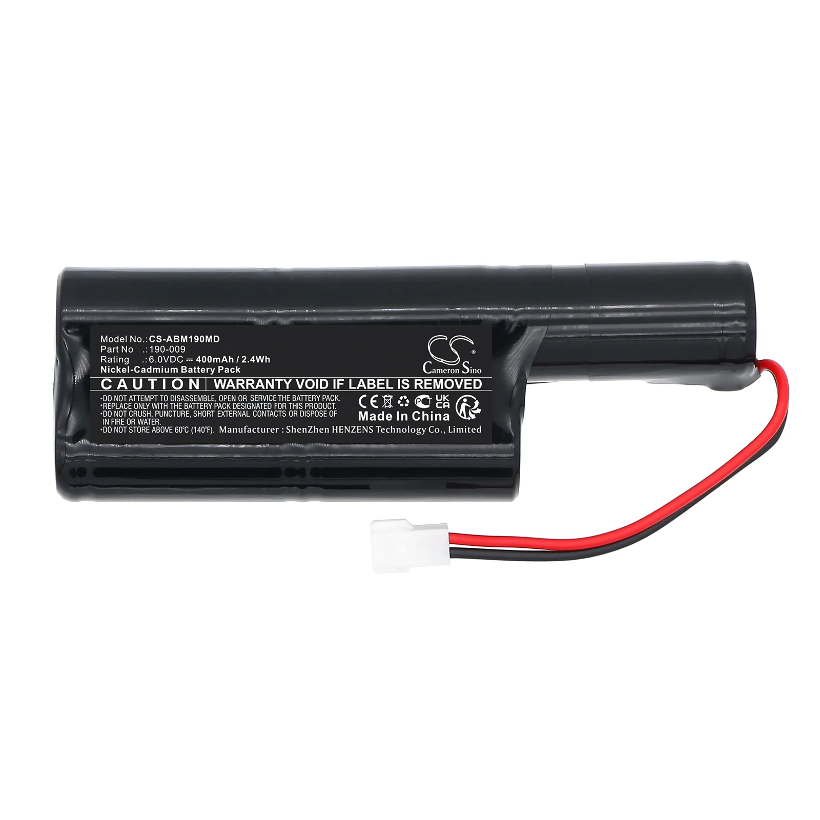 CS-ABM190MD : Battery for Alcon Autokeratometer, KeratoMeter, Laboratories Renaissance - Replaces Alcon 190-009, B10935, OM10935 - Image 5