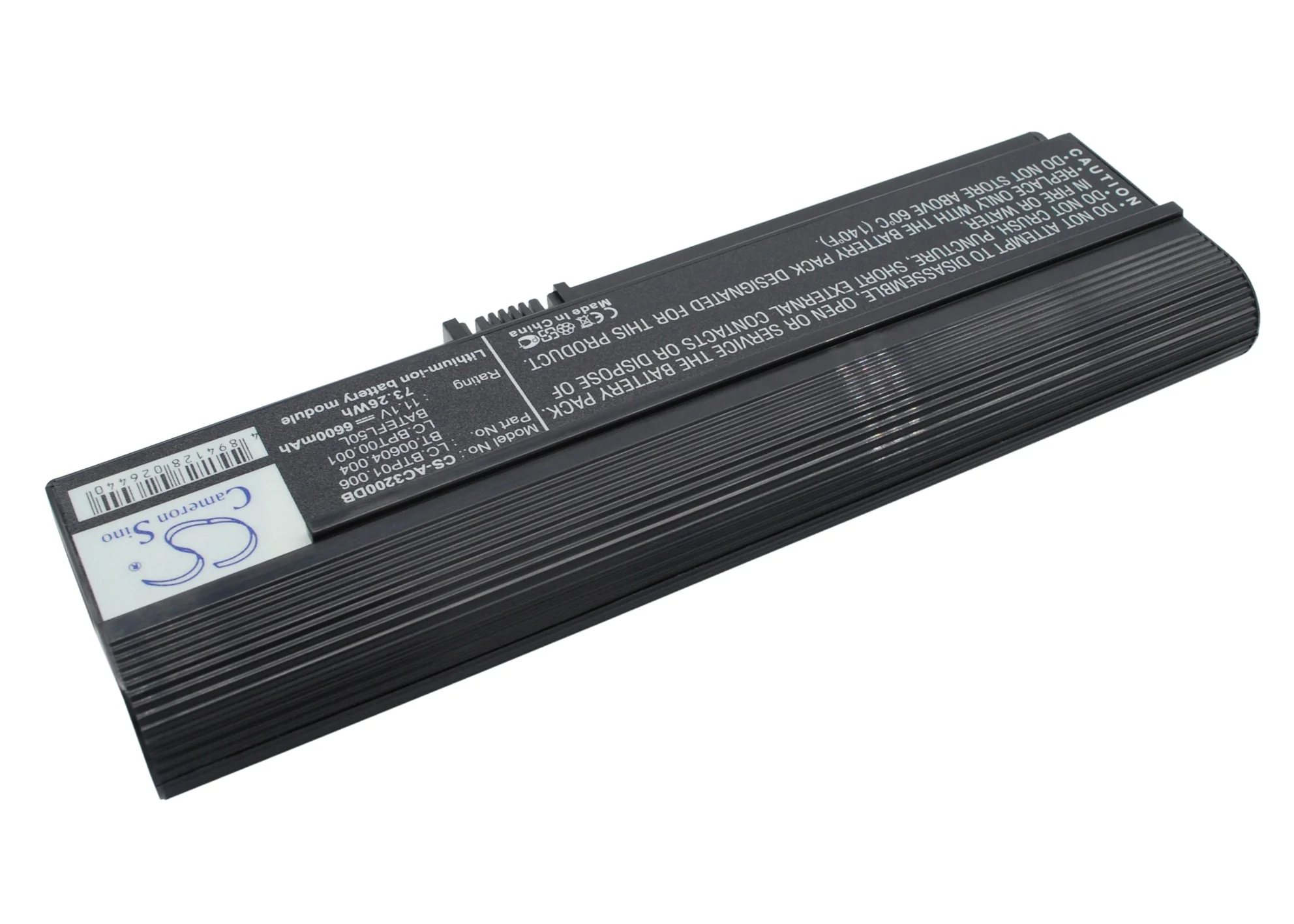 CS-AC3200DB : Battery for Acer AS36802682, Aspire 3050, Aspire 3050-1733 and others - Replaces Acer LC.BTP01.006, BATEFL50L, BATEFL50L6C40 and others - Image 3
