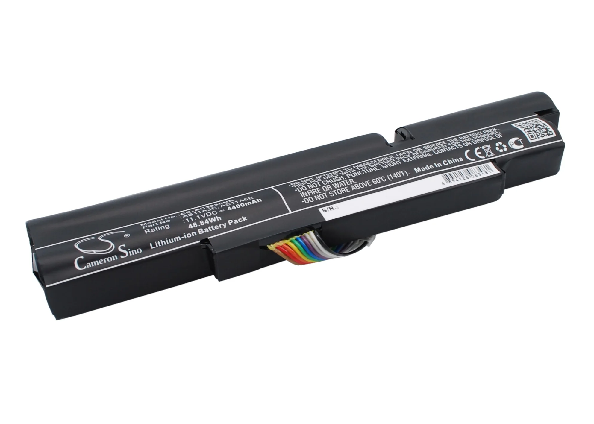CS-AC3830NB : Battery for Acer Aspire TimelineX 3830T, Aspire TimelineX 3830T-2313G32nbb, Aspire TimelineX 3830T-2314G50n and others - Replaces Acer AS11A3E, AS11A5E, 3ICR19/66-2 and others - Image 3