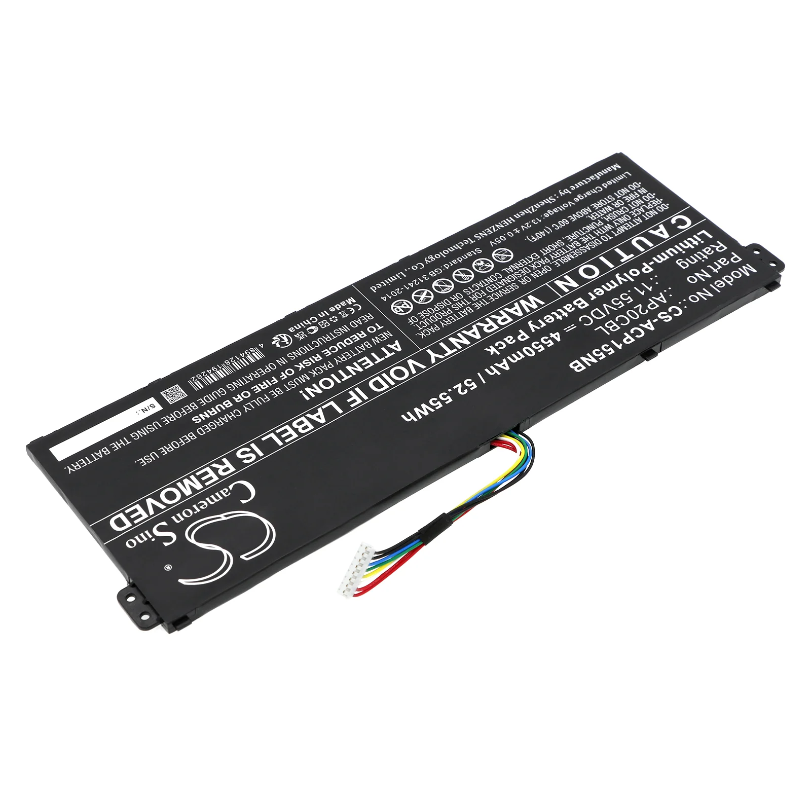 CS-ACP155NB : Battery for Acer Swift 3 SF314-511-51YL, Swift 3 SF314-511-71VL, Swift 3 SF314-43-R8GG and others - Replaces Acer AP20CBL - Image 4