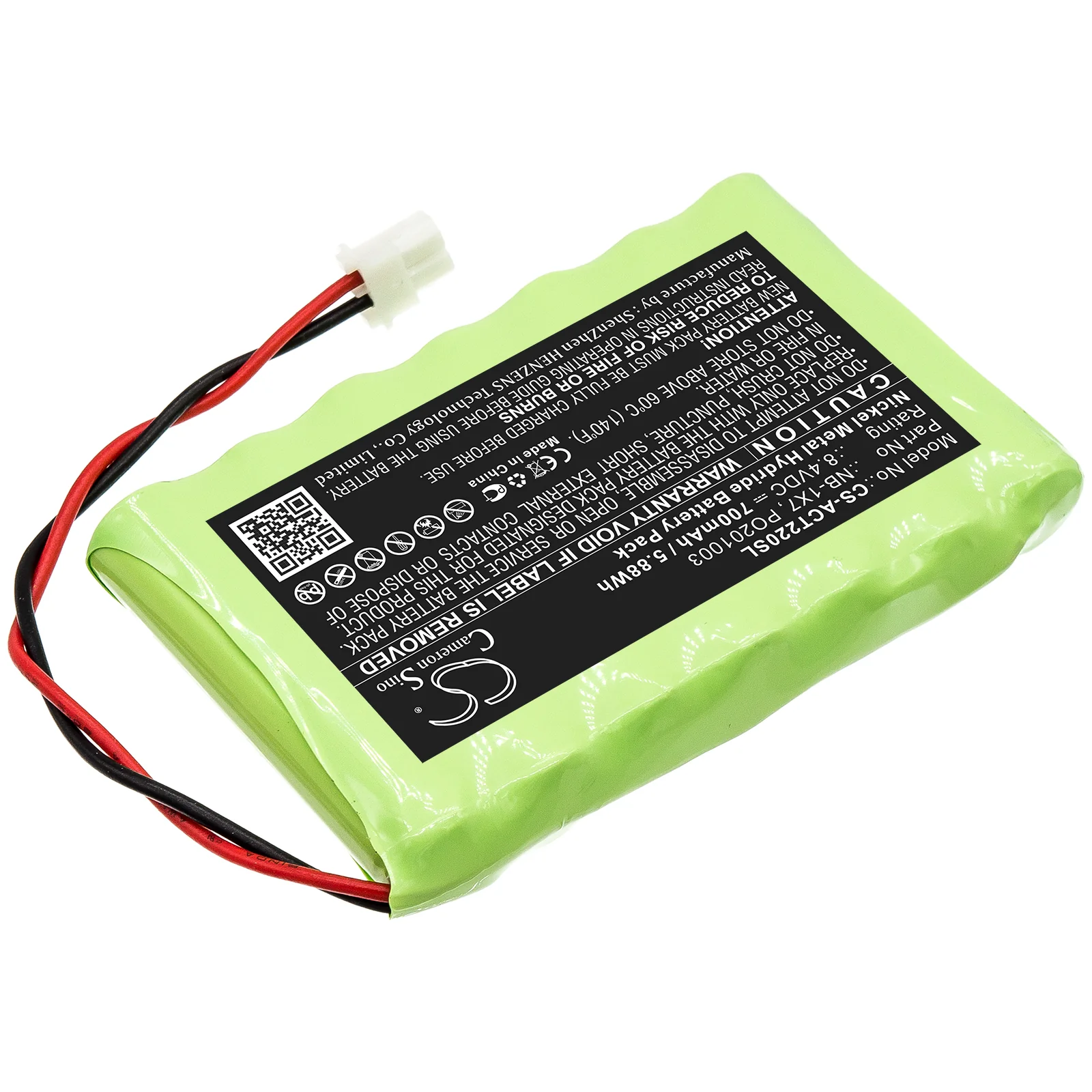CS-ACT220SL : Battery for Acutrac 22 Pro, Digisat Pro, Digiair and others - Replaces Acutrac NB-1X7, PO201003 - Image 2