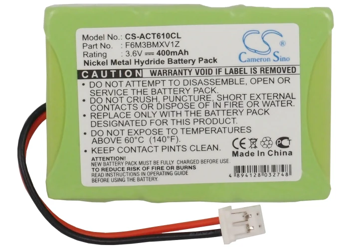 CS-ACT610CL : Battery for Tiptel Easy DECT 5500 - Replaces GP F6M3BMXV1Z - Image 5