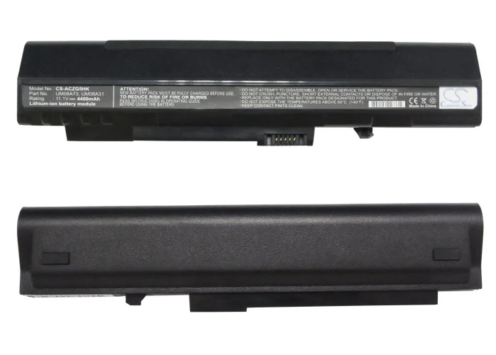 CS-ACZG5HK : Battery for Acer Aspire One, Aspire One A110-1295, Aspire One A110-1545 and others - Replaces Acer UM08A73, BT00307005826024212500, UM08A72 and others - Image 5