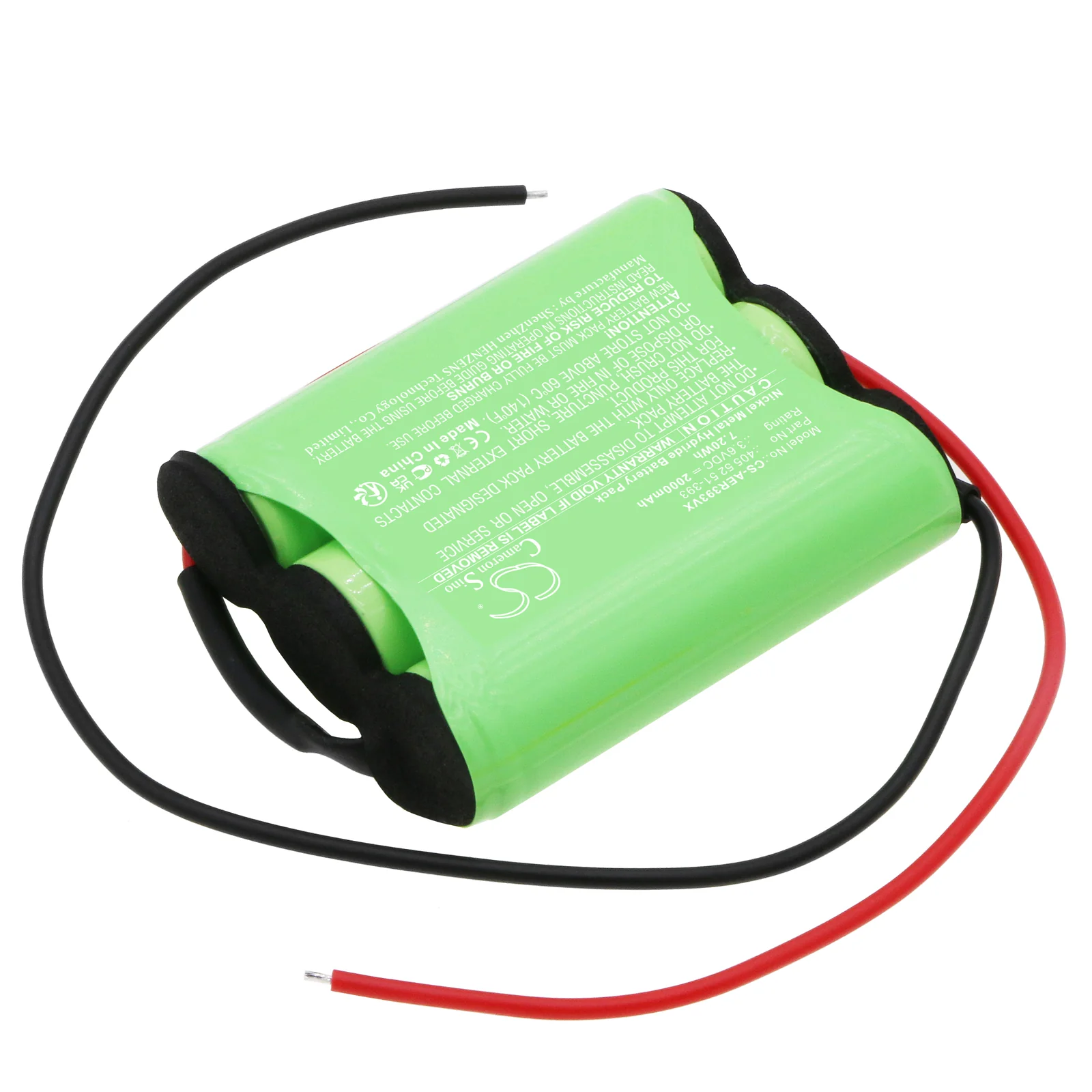 CS-AER393VX : Battery for AEG Rapido, ErgoRapido, ZB5103 and others - Replaces AEG 405 52 51-393, 4055251393 - Image 2