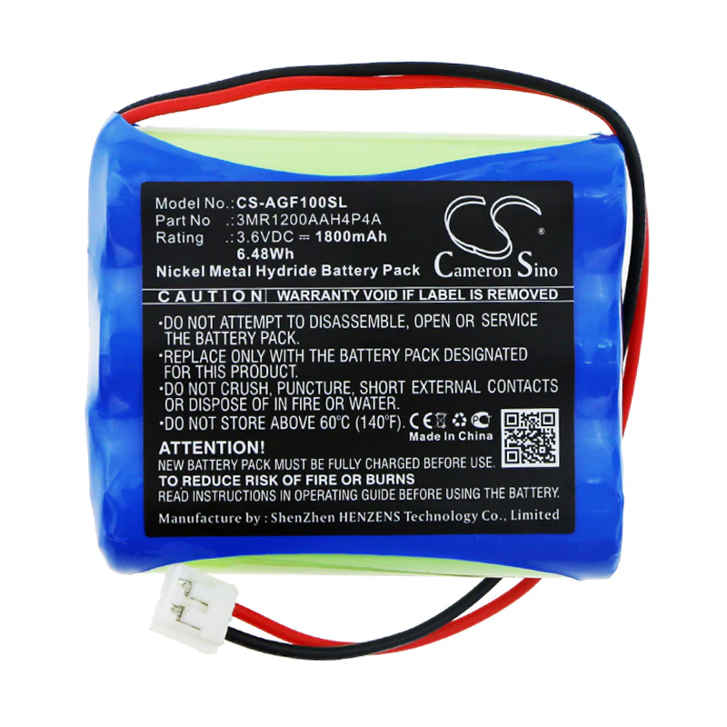 CS-AGF100SL : Battery for Algol HF100 - Replaces Algol 3MR1200AAH4P4A - Image 4