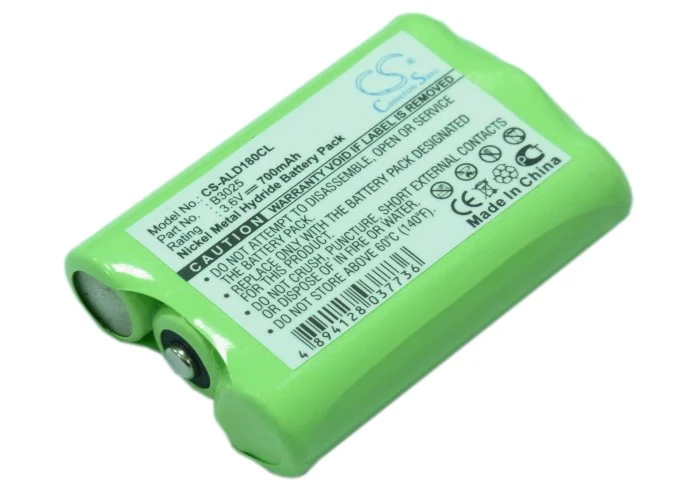 CS-ALD180CL : Battery for LifeTec LT-9986, 681 - Replaces Radio Shack 43-1106, ET-1106