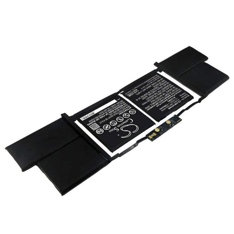 CS-AM1953NB : Battery for Apple MacBook Pro Core I7 2.2G 15 inch TOUCH 2018, MacBook Pro 15 inch MV912LL/A*, MacBook Pro 15 inch TOUCH BAR A1990(EMC 3359) and others - Replaces Apple A1953, 020-02391, 080-333-4000 and others - Image 2