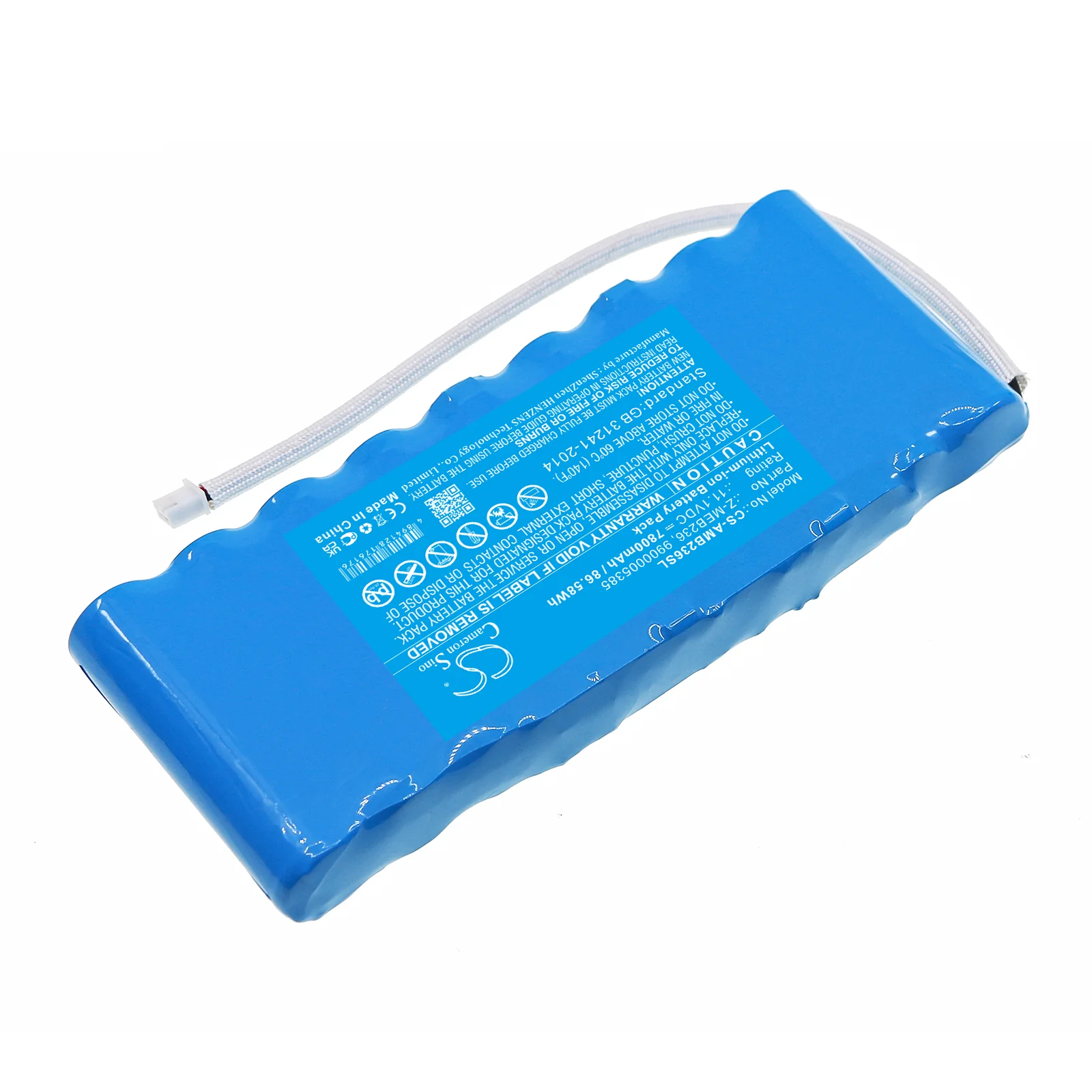 CS-AMB236SL : Battery for American DJ Mega Go PAR64 RGBA, Jelly Go PAR64 RGBA - Replaces American DJ Z-MEB236, 9900005385 - Image 2