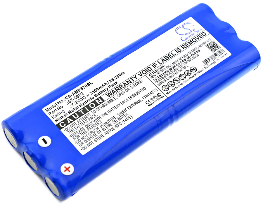CS-AMP570SL : Battery for AMX Panjam, Phast VPT-CP, VPN-CP - Replaces AMX 57-0962