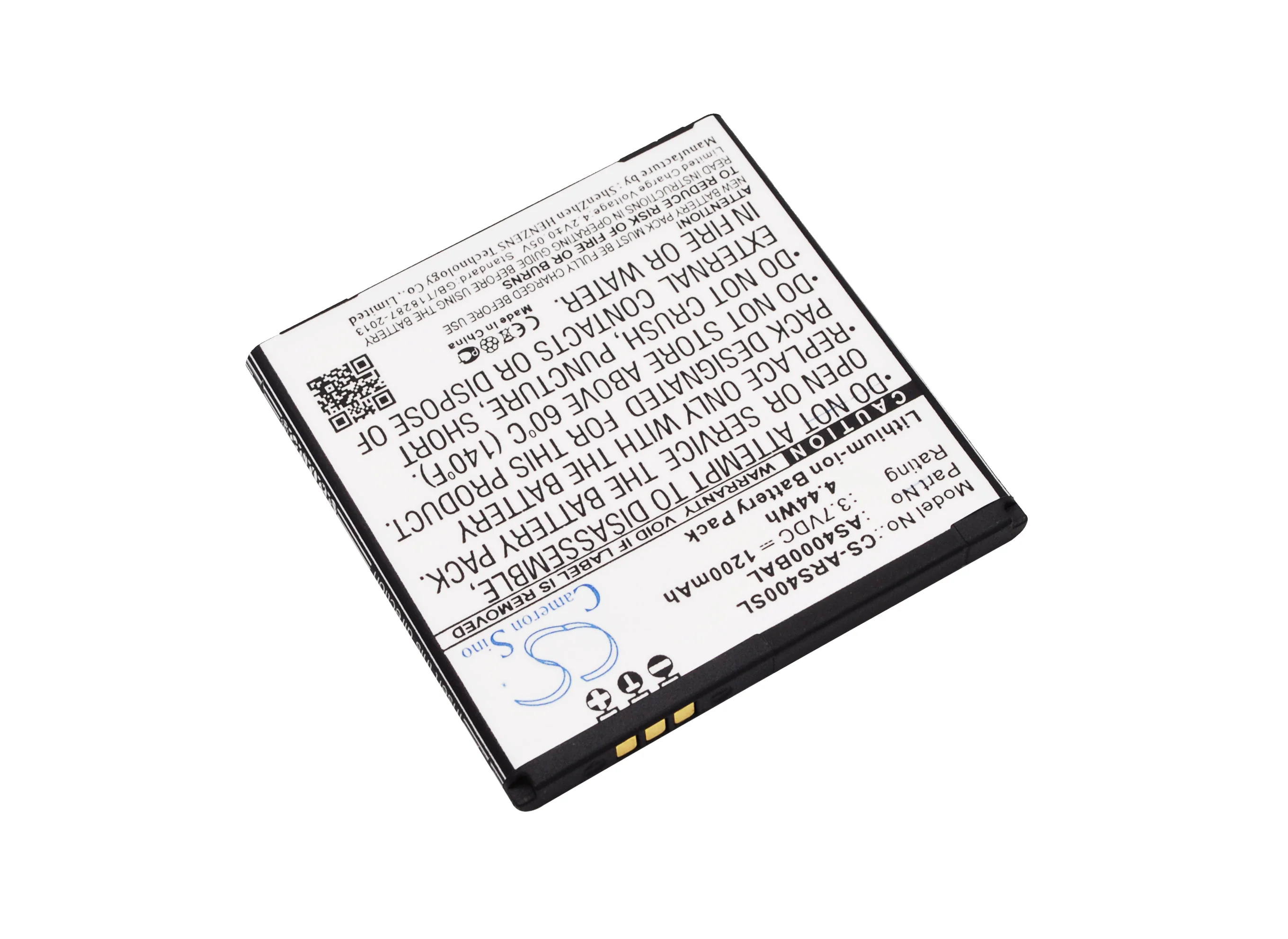 CS-ARS400SL : Battery for Aligator S4000, S4000 Dou, S4020 - Replaces ALIGATOR AS4000BAL - Image 2
