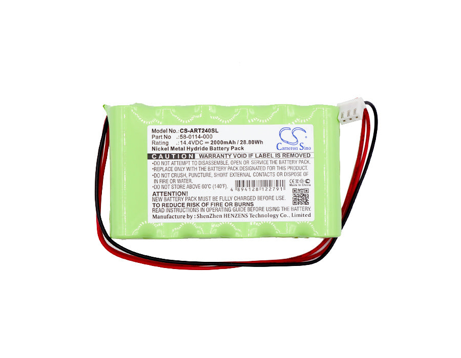 CS-ART240SL : Battery for Acroprint ATR240, ATR360 - Replaces Acroprint 58-0114-000 - Image 3