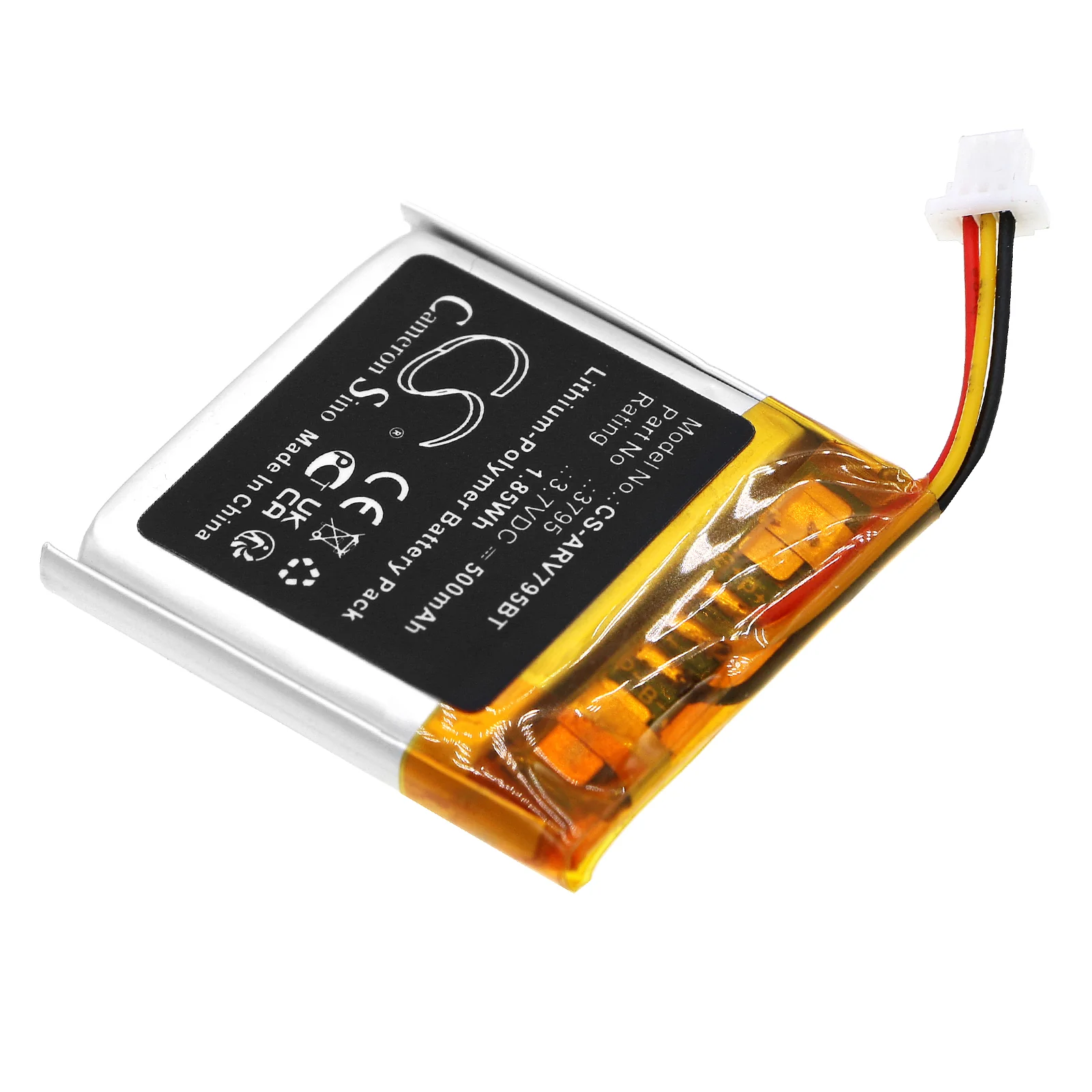 CS-ARV795BT : Battery for Alarm.com Video Doorbell - Replaces Alarm.com 3795 - Image 2