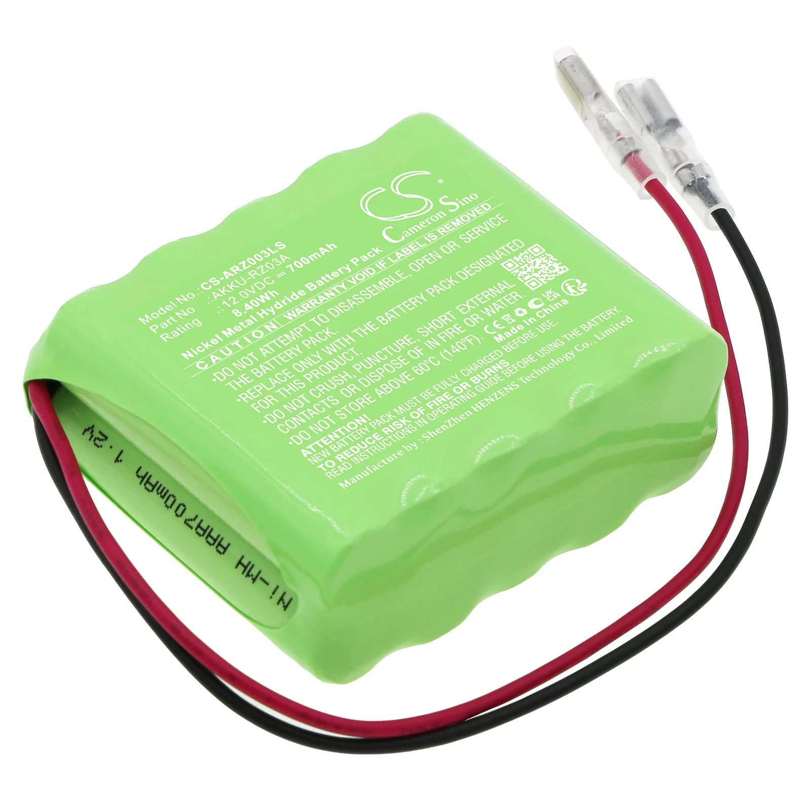 CS-ARZ003LS : Battery for Indexa RZ03 - Replaces Indexa AKKU-RZ03A - Image 3