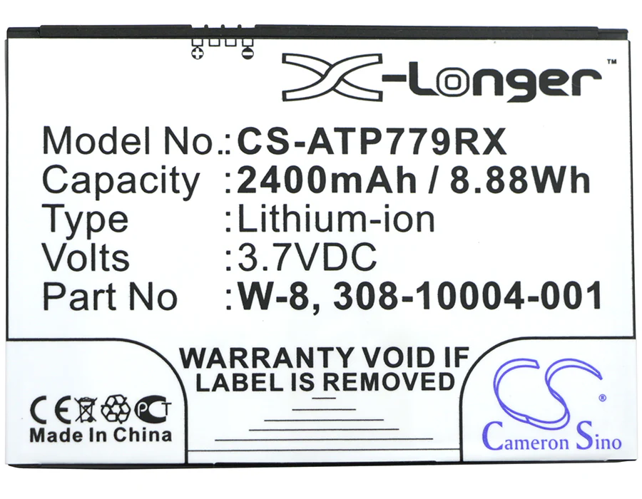 CS-ATP779RX : Battery for BoostMobile AirCard 810, AirCard 810S, AirCard 779S and others - Replaces Netgear W-7b, W-7, 5200087 and others - Image 3