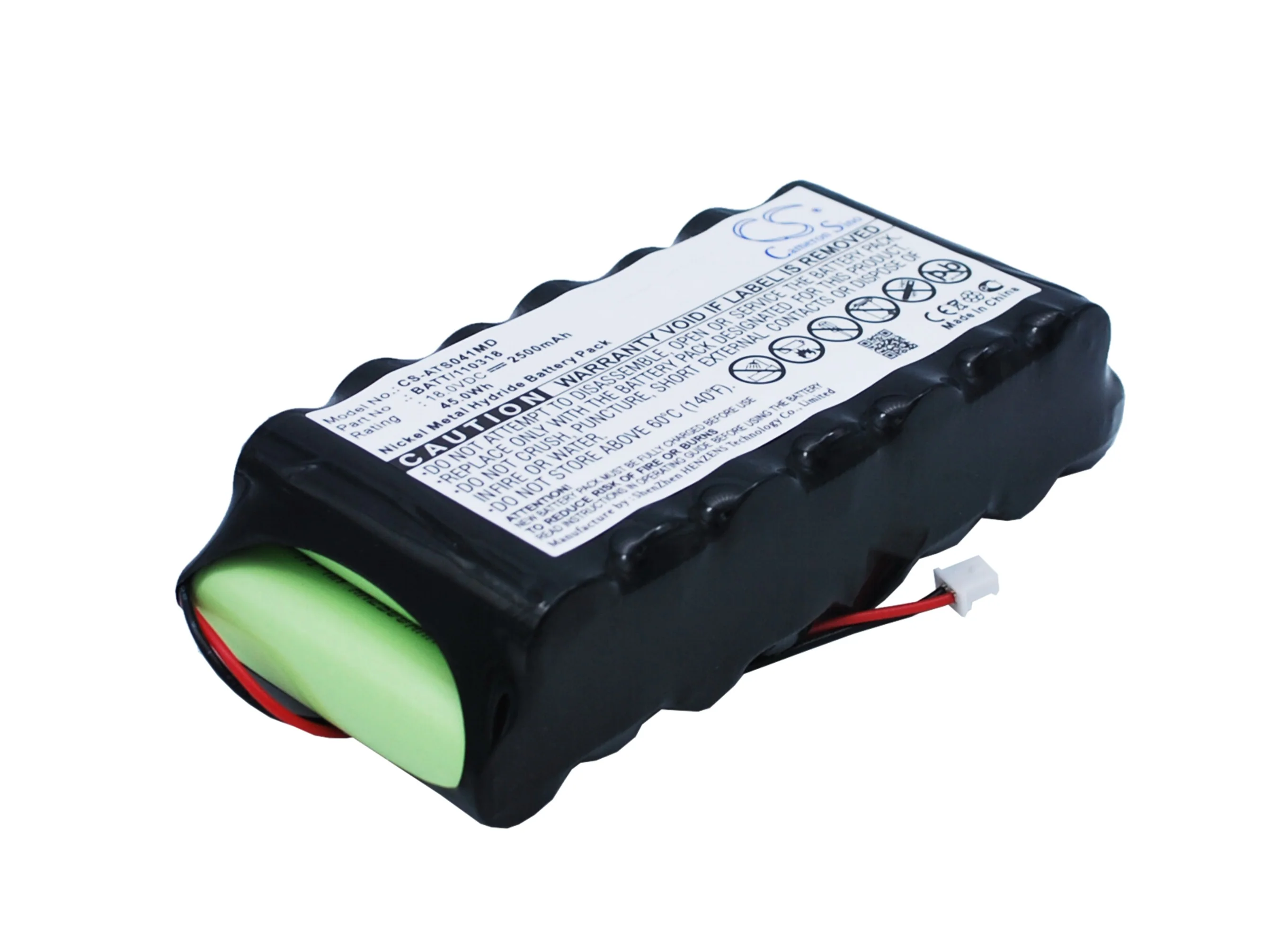 CS-ATS041MD : Battery for Atmos Pump Wound S041 - Replaces Atmos 120318, BATT/110318