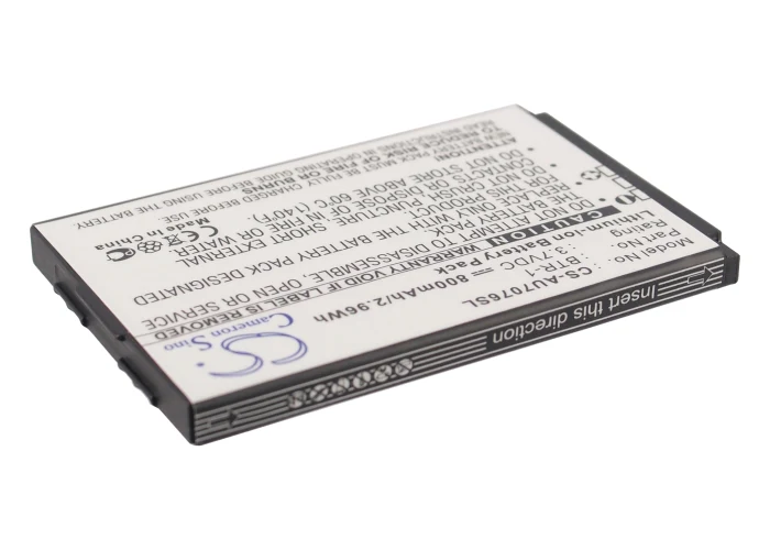 CS-AU7076SL : Battery for Audiovox CDM-7076 - Replaces Audiovox BTR-1, BTR1 - Image 2
