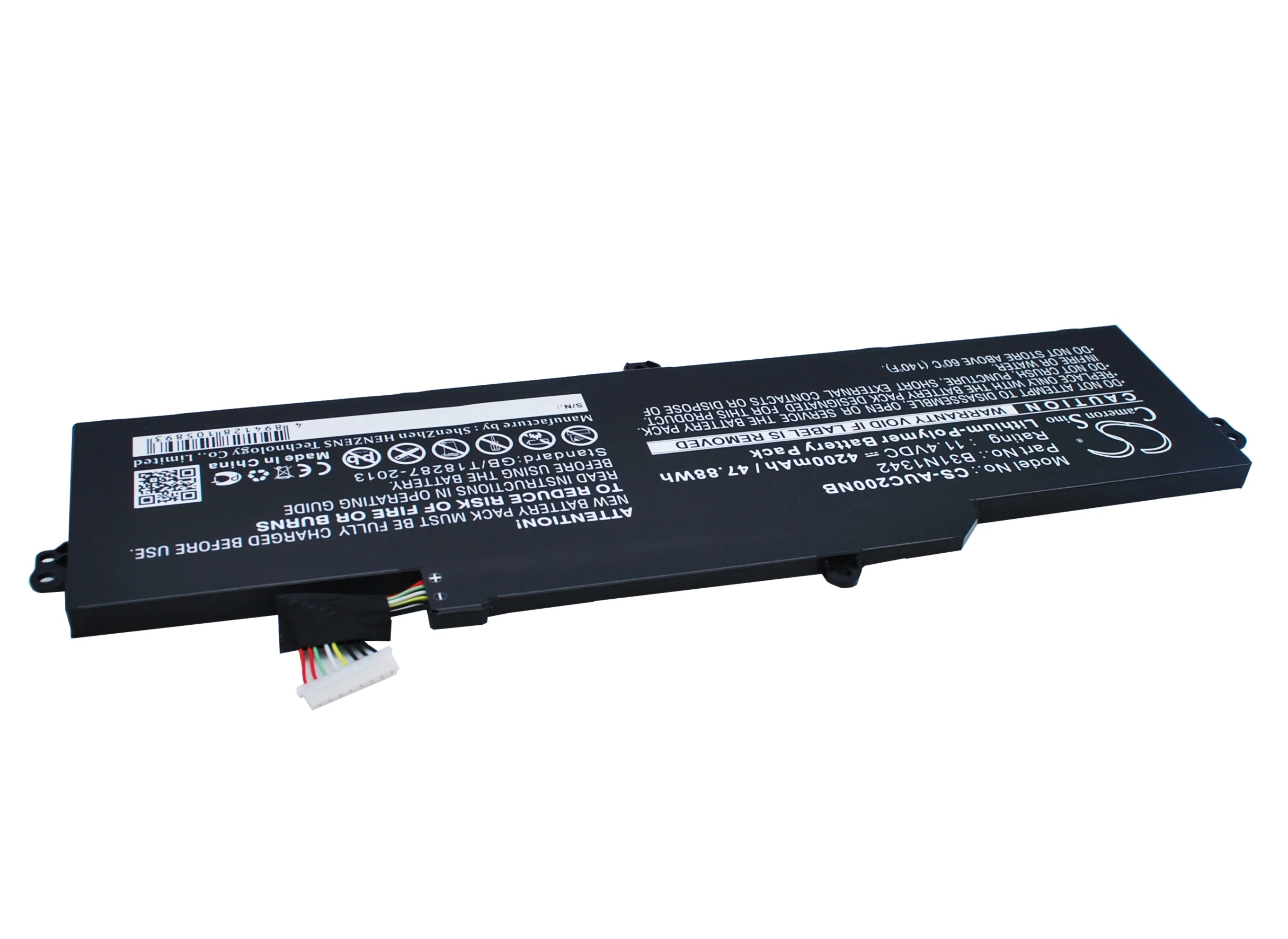 CS-AUC200NB : Battery for Asus Chromebook C200, Chromebook C200M, Chromebook C200MA and others - Replaces Asus B31N1342, B31N1342 (3ICP7/60/82) - Image 3