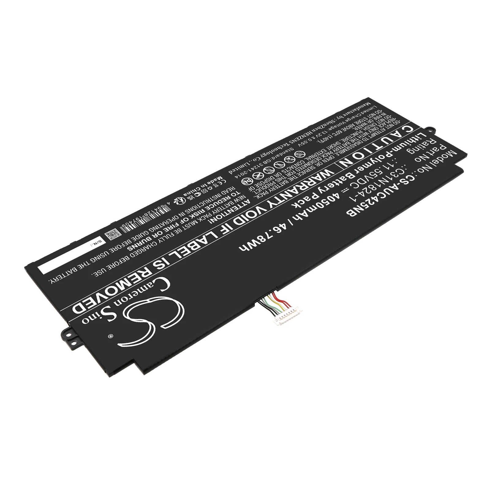 CS-AUC425NB : Battery for Asus Chromebook C425TA-H50041, Chromebook C433TA, Chromebook C425TA and others - Replaces Asus C31N1824-1, C31PnC1, 0B200-03550000 and others - Image 5