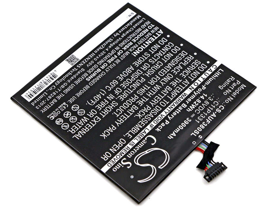 CS-AUF380SL : Battery for Asus Fonepad 8 Dual Sim, FE380CG - Replaces Asus C11P1331 - Image 3