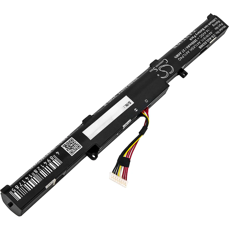 CS-AUL553NB : Battery for Asus GL553VD, GL553VD-1A, GL553VD-1B and others - Replaces Asus A41N1611, A41LK5H, A41LP4Q and others - Image 2