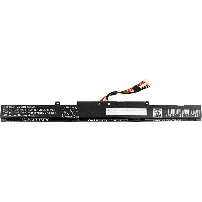 CS-AUL553NB : Battery for Asus GL553VD, GL553VD-1A, GL553VD-1B and others - Replaces Asus A41N1611, A41LK5H, A41LP4Q and others - Image 5