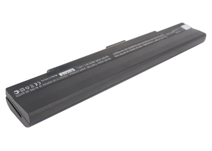 CS-AUU53NB : Battery for Asus U33, U33J, U33JC and others - Replaces Asus A31-U53, A32-U53, A41-U53 and others - Image 2
