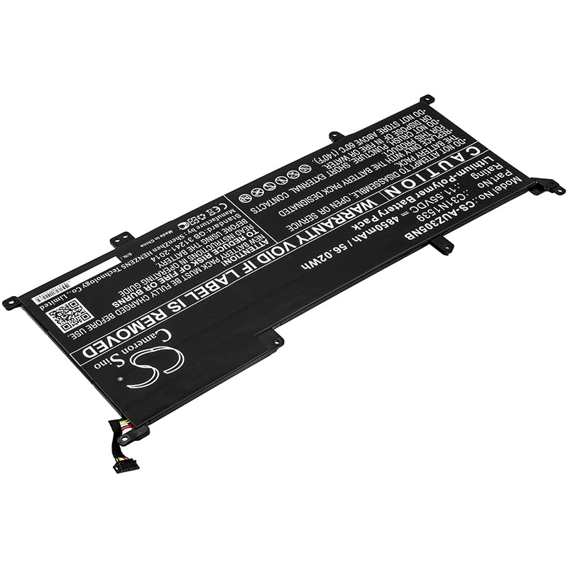 CS-AUZ305NB : Battery for Asus Zenbook UX305UA, Zenbook UX305UAB, UX305UA and others - Replaces Asus C31N1539, 0B200-01180200 - Image 2