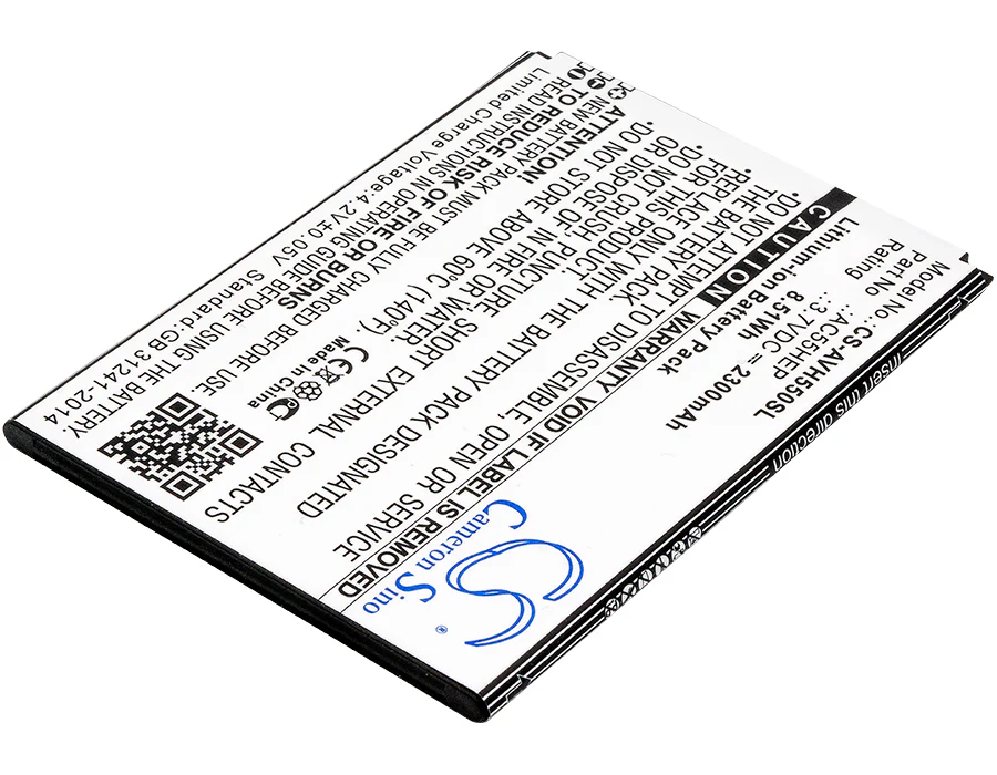 CS-AVH550SL : Battery for Archos A55 Helium, Helium + - Replaces Archos AC55HEP, BSF20 - Image 5