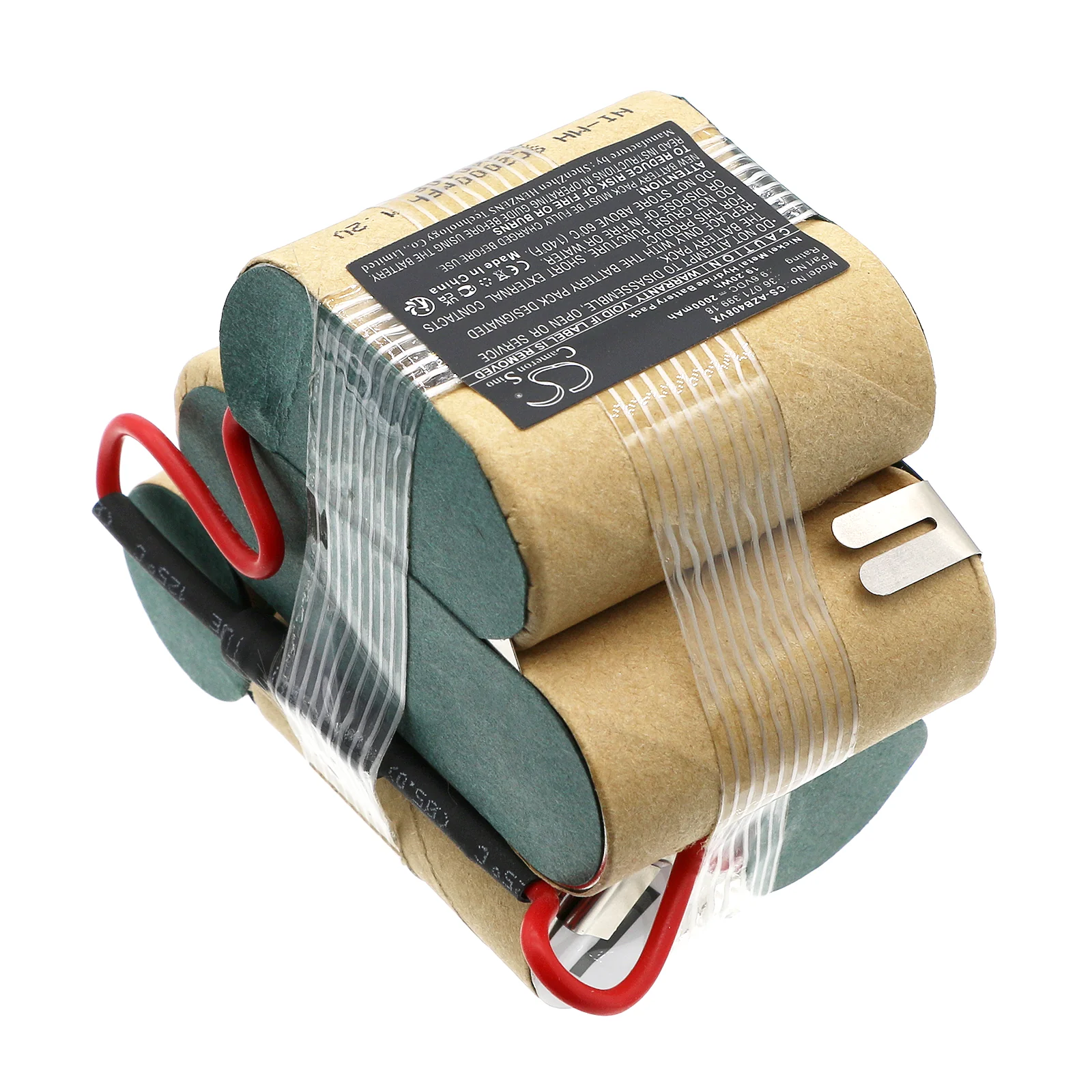 CS-AZB408VX : Battery for AEG AG408, ZB408, ZB4108 - Replaces AEG 36.071.399.18, 4071399184, 4012074014155 - Image 2