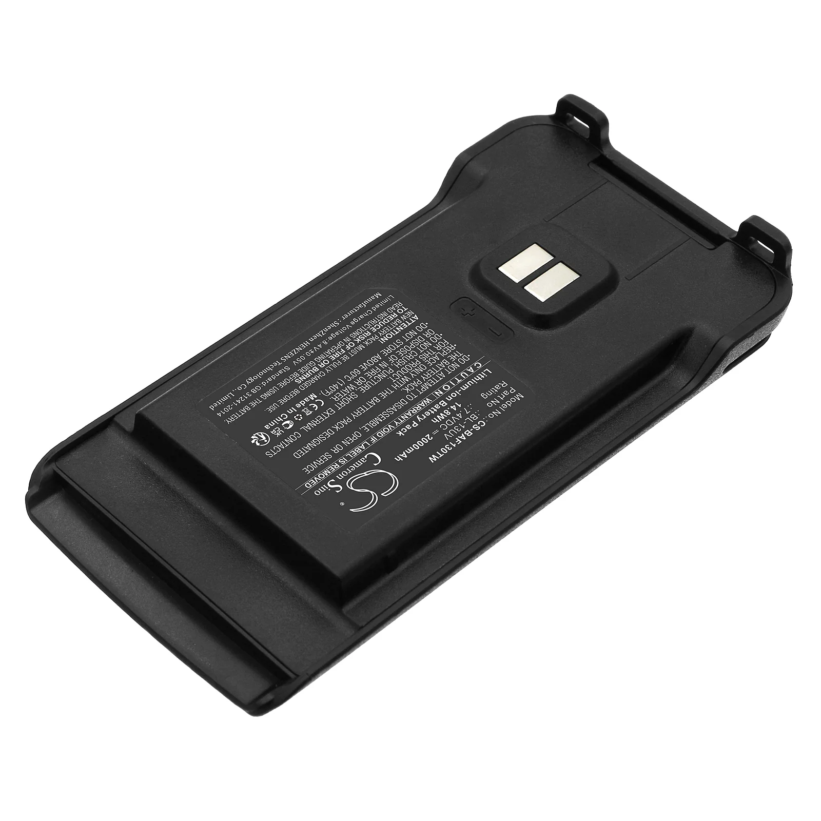 CS-BAF130TW : Battery for Radioddity UV-5X, G11S, MU-5 and others - Replaces Radioddity GM-30 - Image 2