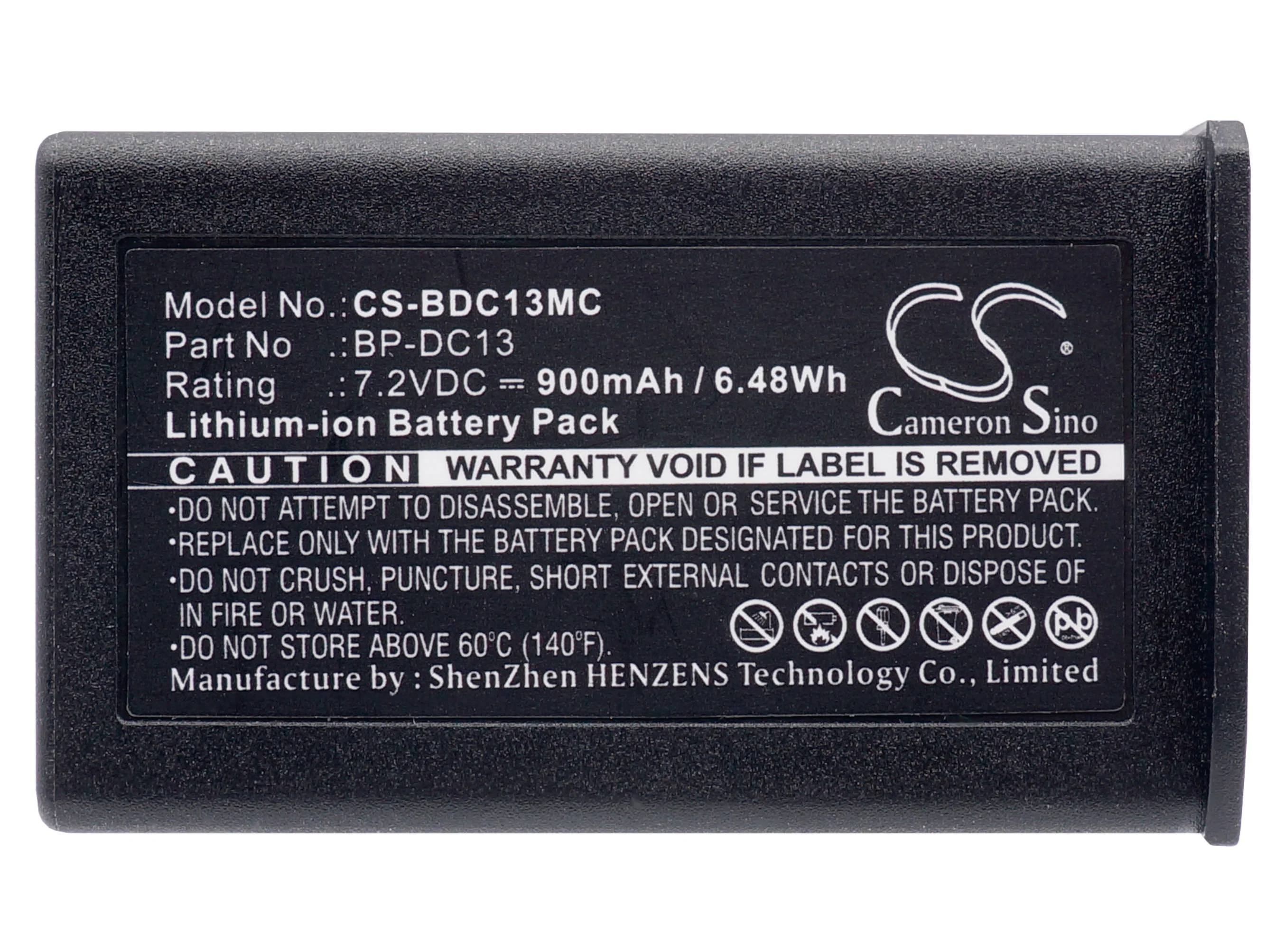 CS-BDC13MC : Battery for Leica T, T Digital Camera, Silver 19800 and others - Replaces Leica BP-DC13 - Image 5