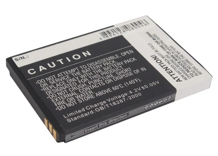 CS-BES100SL : Battery for Bea-fon S10 - Replaces Bea-fon S10 - Image 2