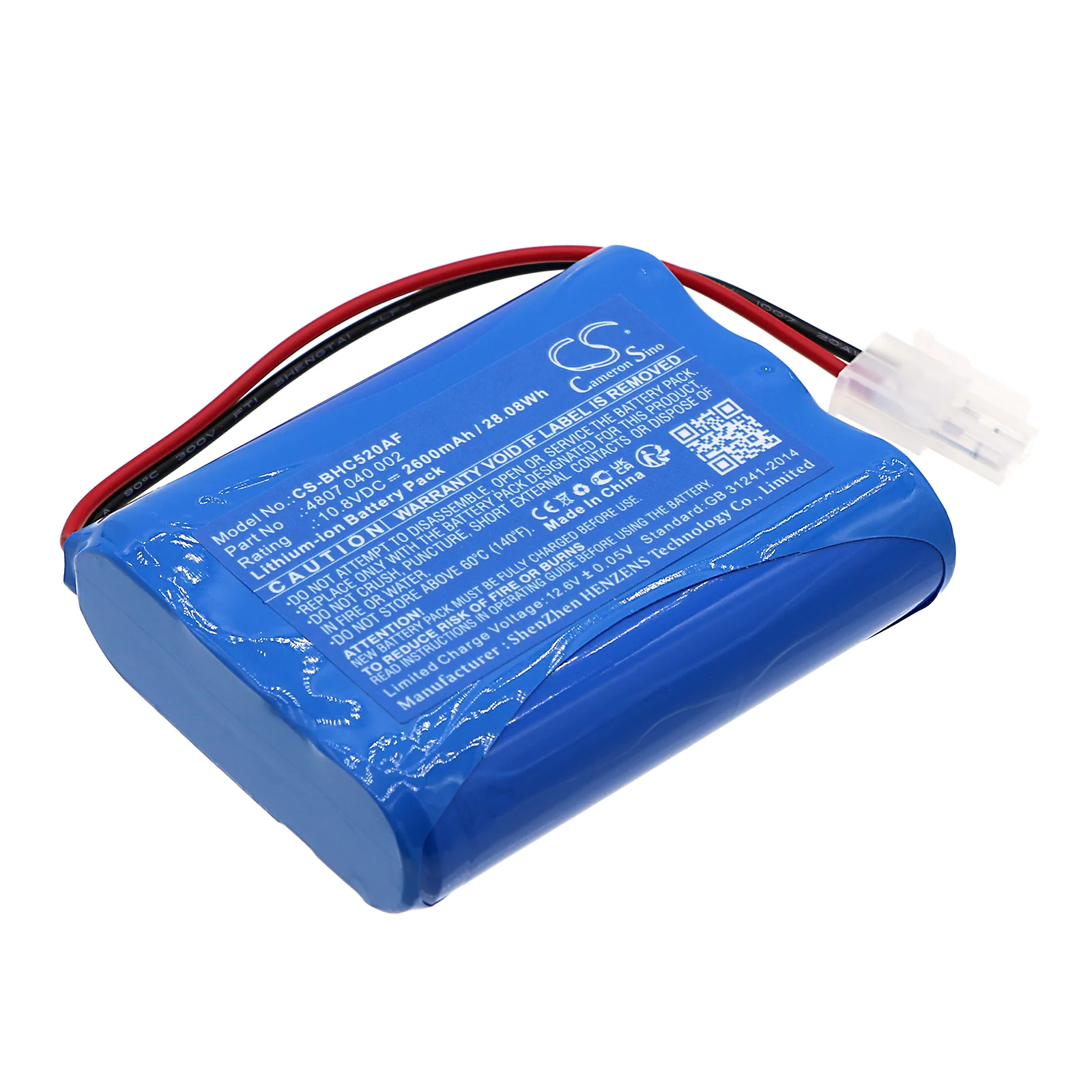 CS-BHC520AF : Battery for Becker Hazard Control, HC520, P10-11-M19 and others - Replaces Becker 4807 040 002, 2006 060 012 0, 4007 000 025 0 and others - Image 5