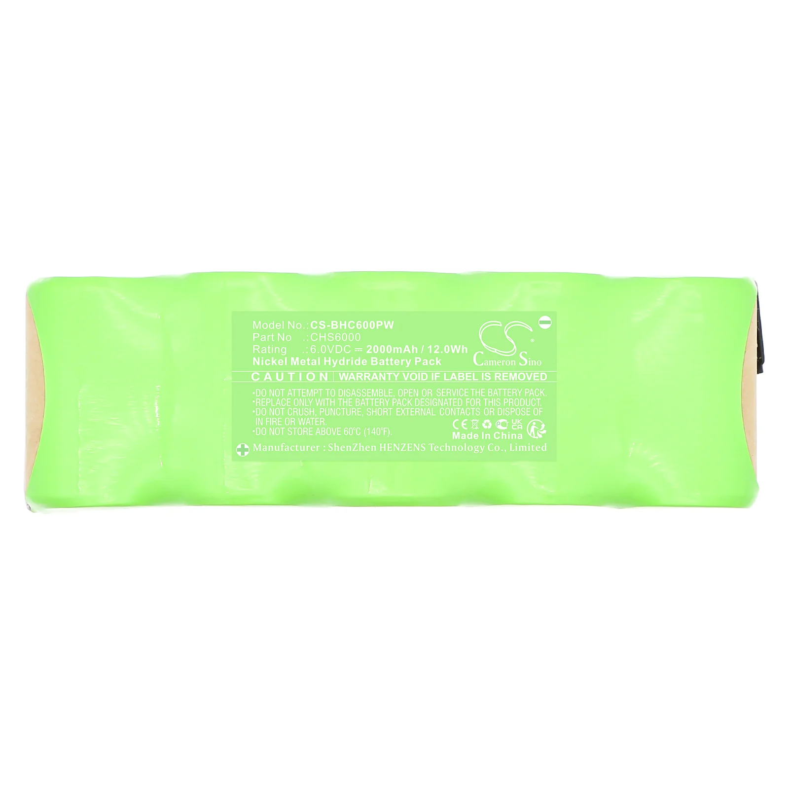 CS-BHC600PW : Battery for Black & Decker CHS6000, CHS6000 Recip-Saw - Image 4