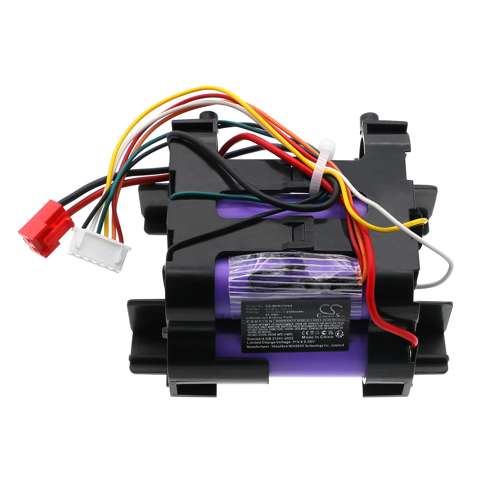CS-BHN200VX : Battery for Bosch BHN20L, BHN20L/04, Move 20V - Replaces Bosch 801BPV180-01 - Image 5