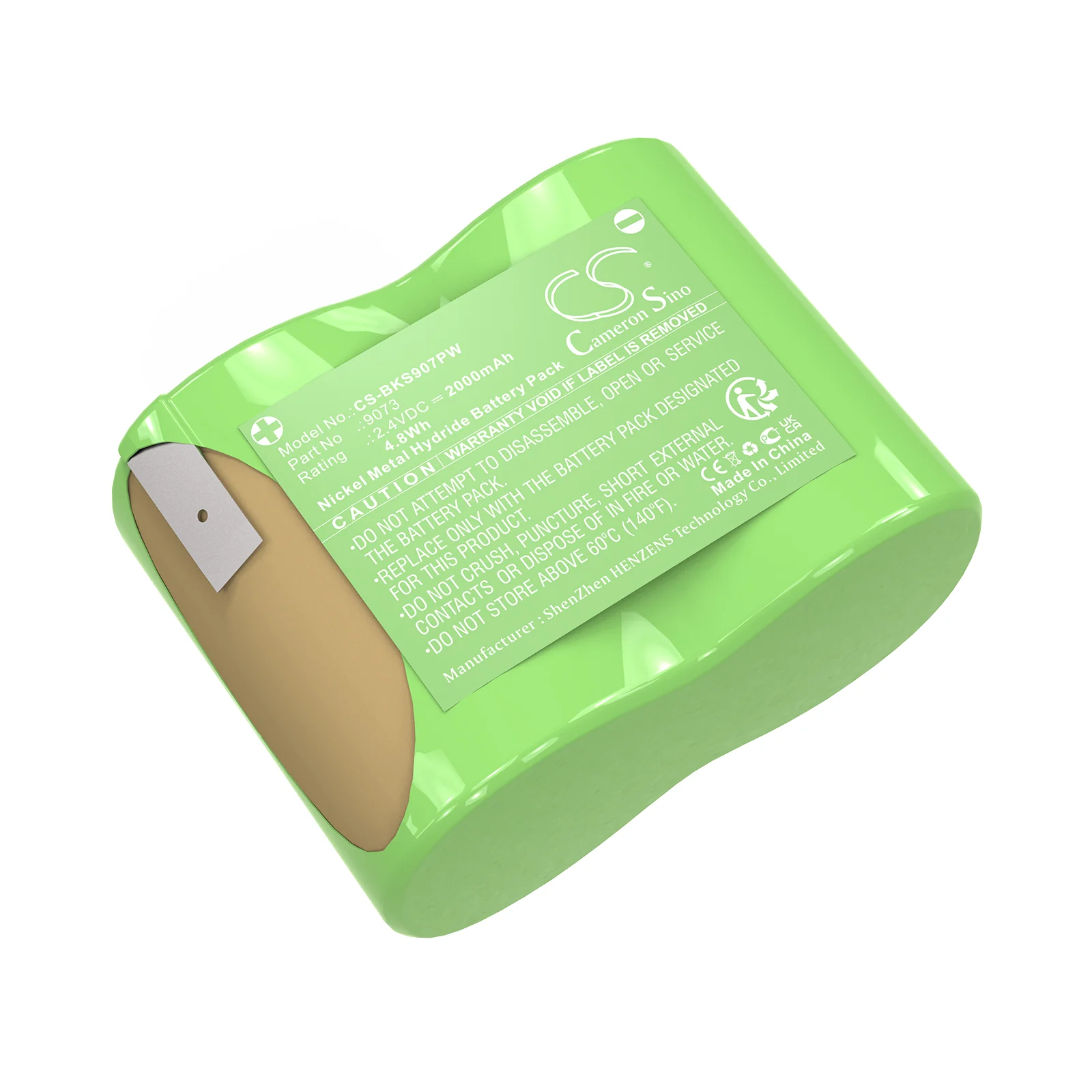 CS-BKS907PW : Battery for Black & Decker 9073, 9073 Type 1