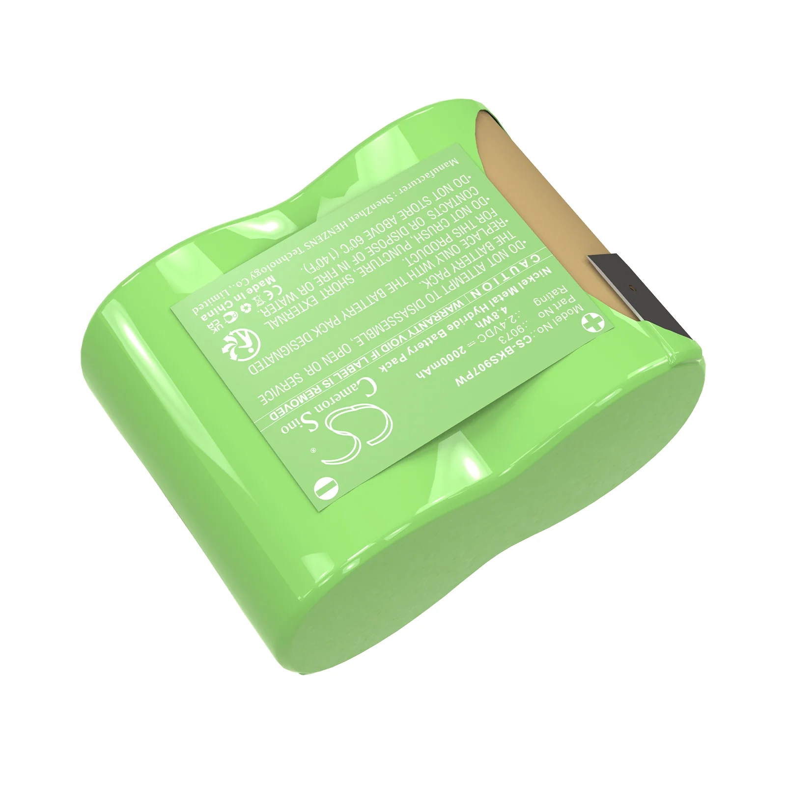 CS-BKS907PW : Battery for Black & Decker 9073, 9073 Type 1 - Image 4